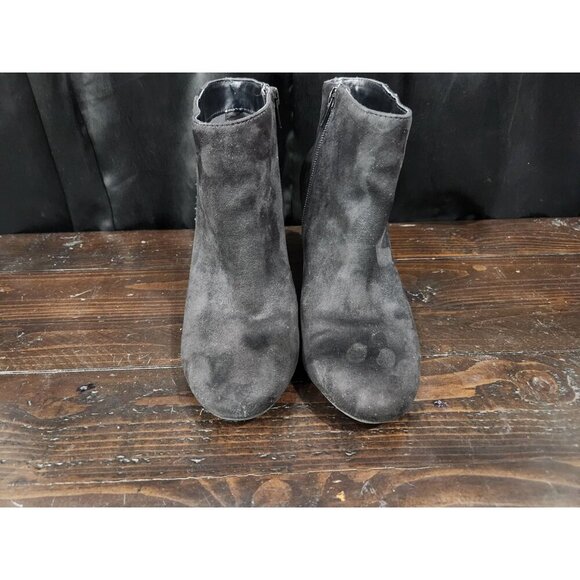 EUC A2 by Aerosoles Avenue A Black Ankle Zip Booties/Sz. 8M - Picture 6 of 10